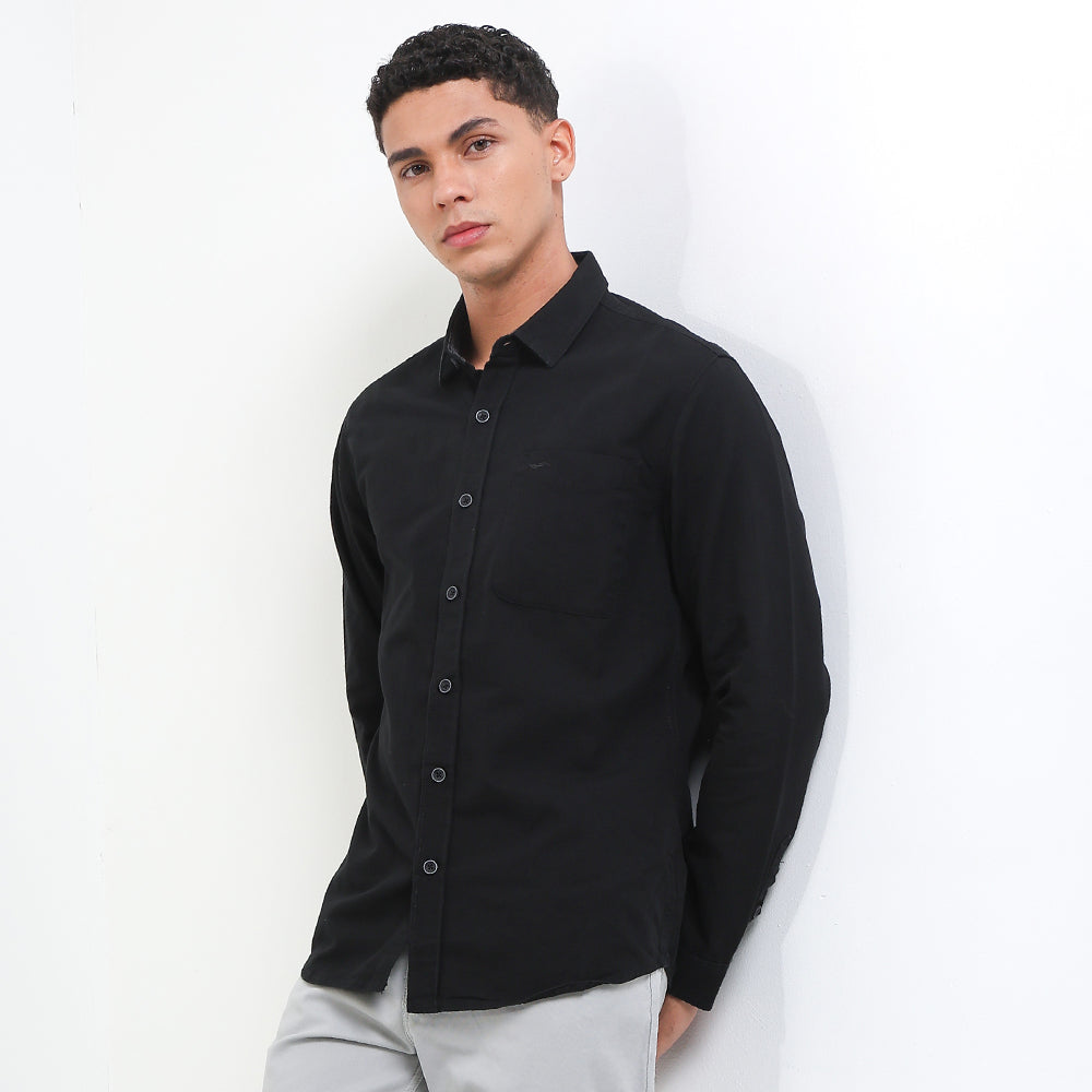 Cardinal Kemeja Lengan Panjang Slim Fit Pria C3078J01A