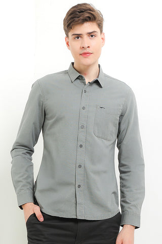 Cardinal Kemeja Lengan Panjang Slim Fit Pria C3082J06C