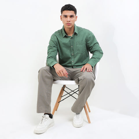 Cardinal Kemeja Lengan Panjang Slim Fit Pria C3088J06A