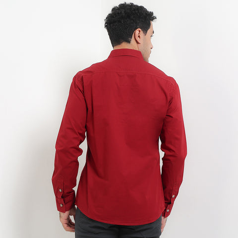 Cardinal Kemeja Lengan Panjang Slim Fit Pria C3090J11A