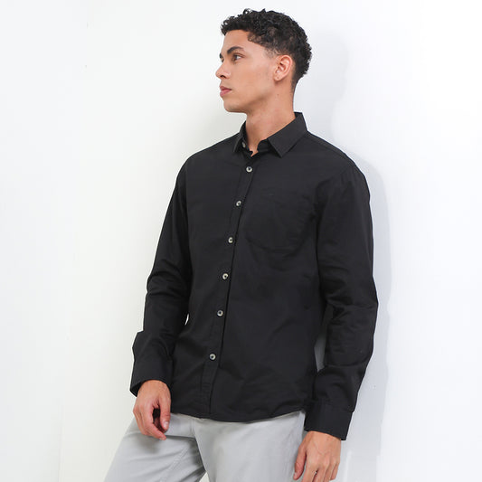Cardinal Kemeja Lengan Panjang Slim Fit Pria C3092J01A