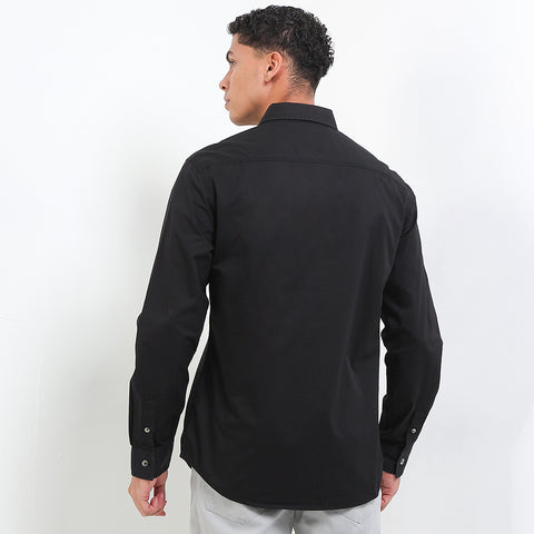 Cardinal Kemeja Lengan Panjang Slim Fit Pria C3092J01A
