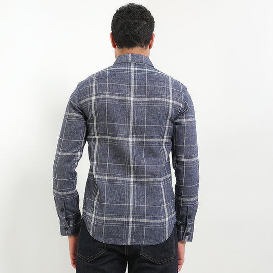 Cardinal Kemeja Lengan Panjang Slim Fit Pria C3106J02H