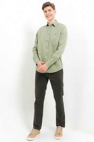 Cardinal Kemeja Lengan Panjang Slim Fit Pria C2902J06B