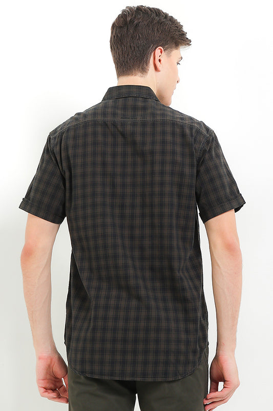 Cardinal Men's Short Sleeve Big Size Shirt C3024O04G