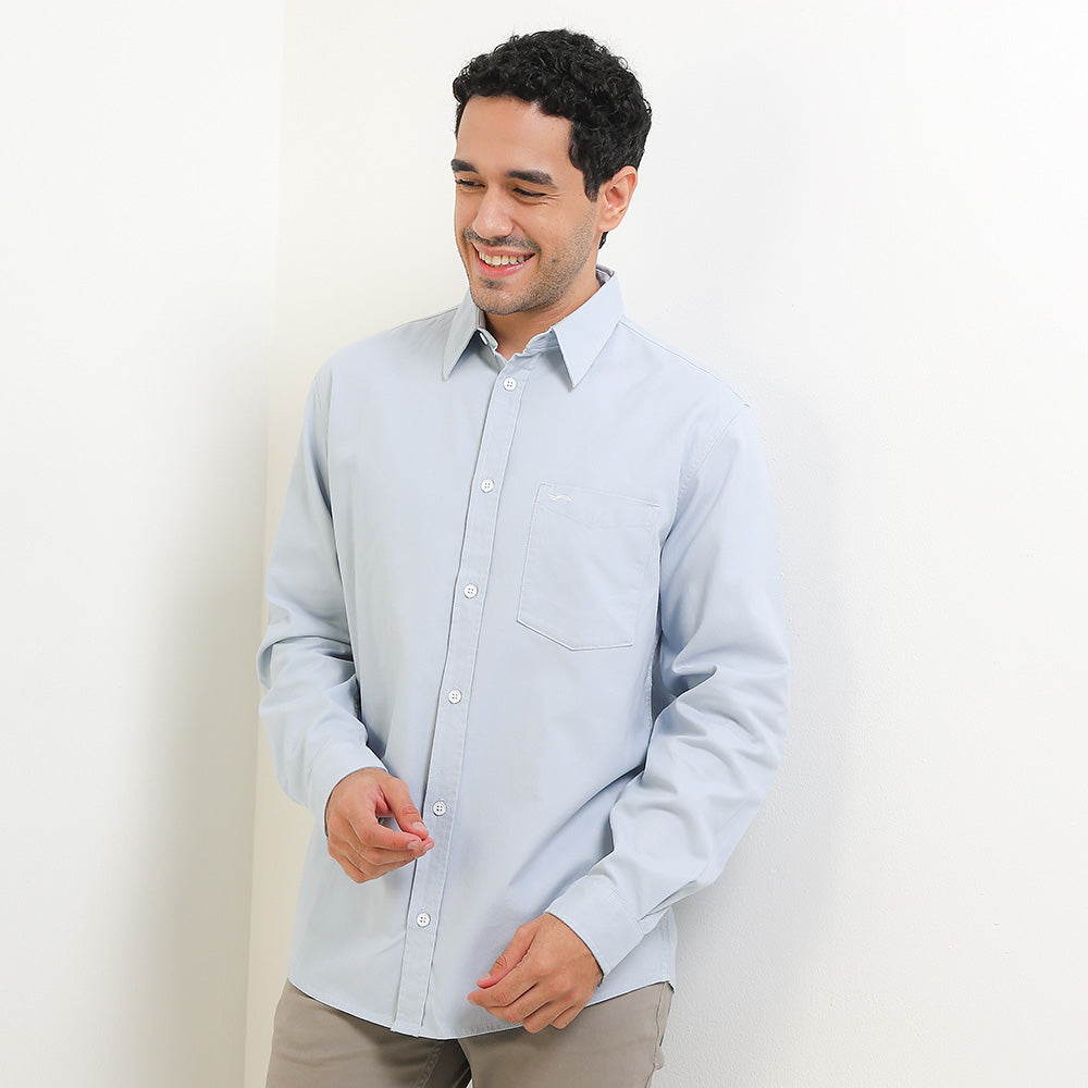 Cardinal Kemeja Lengan Panjang Pria C3094J02B