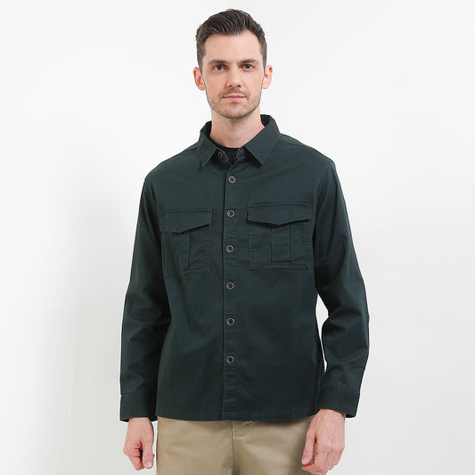 Cardinal Kemeja Jaket Lengan Panjang Pria C0016J06H