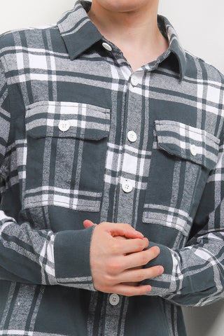 Cardinal Kemeja Jaket Lengan Panjang Pria C0044J06A