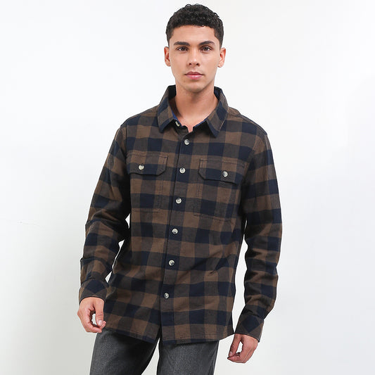 Cardinal Kemeja Jaket Lengan Panjang Pria C0053J03H