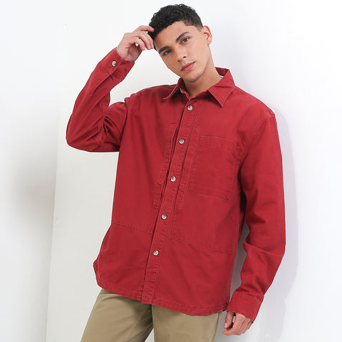 Cardinal Kemeja Jaket Lengan Panjang Pria C0065J11I