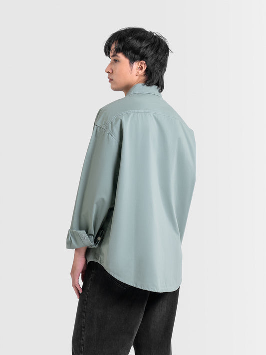 Cardinal Kemeja Lengan Panjang Oversize Pria C0015J06G
