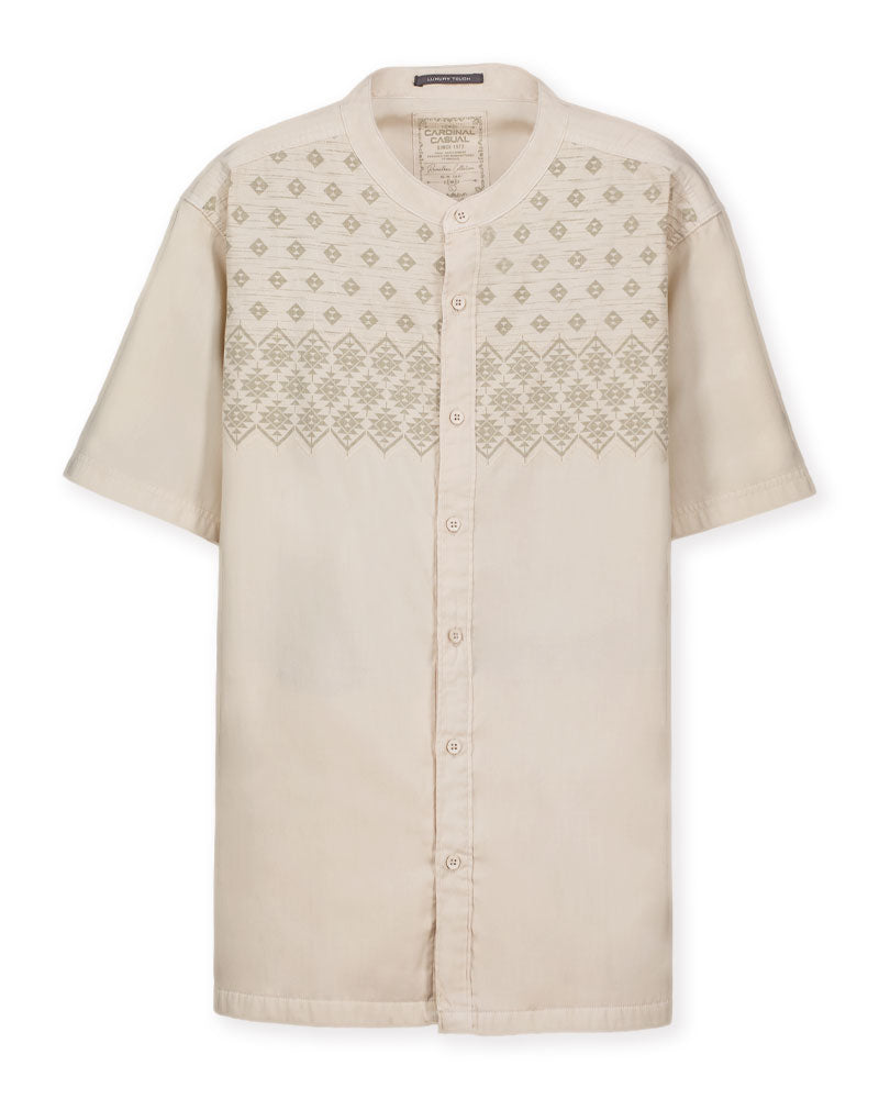 Cardinal Kemeja Koko Lengan Pendek E0953P05A