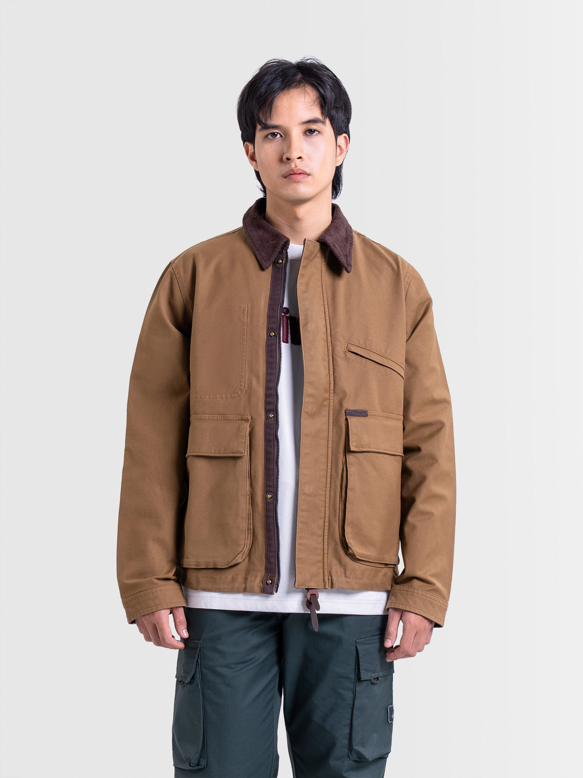 Cardinal Jaket Relaxed Pria EL009J03B