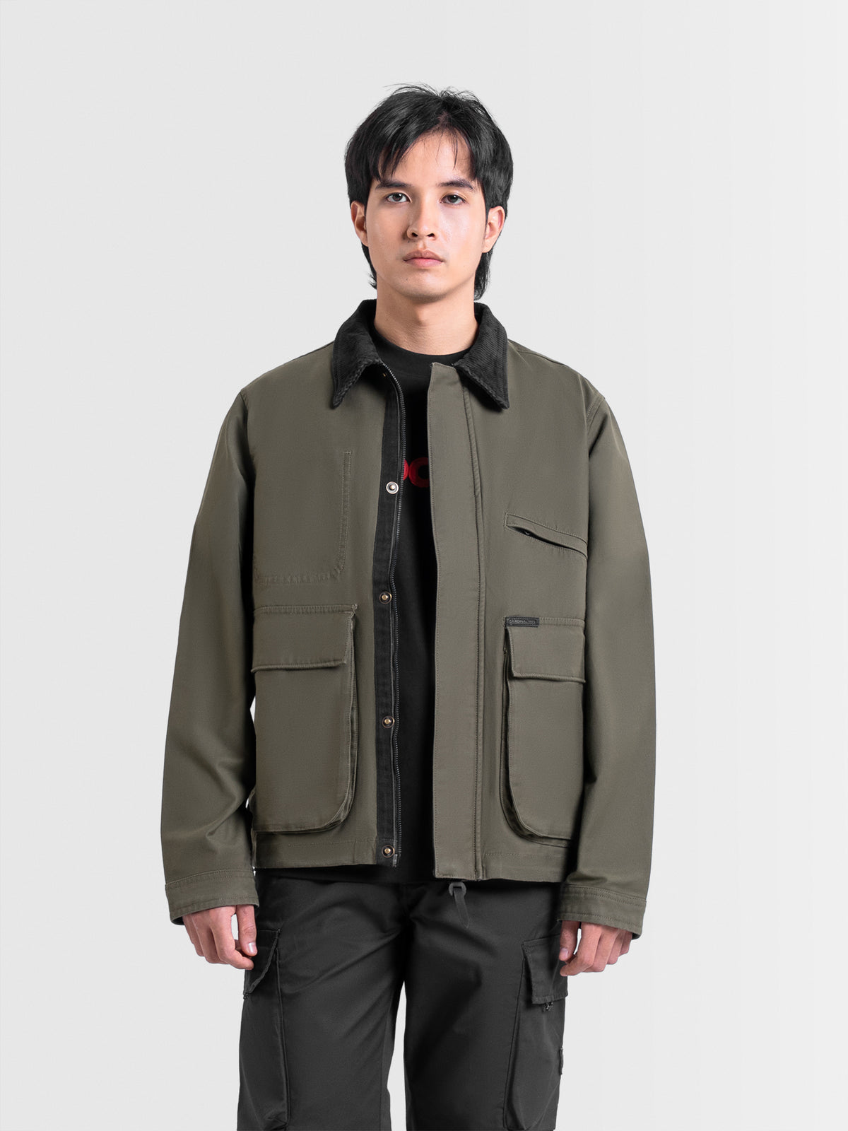 Cardinal Jaket Relaxed Pria EL010J06F