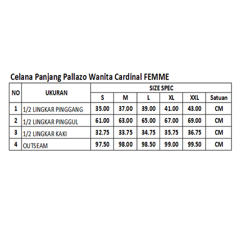 Cardinal Celana Panjang Formal Pallazo Wanita D0189F01A