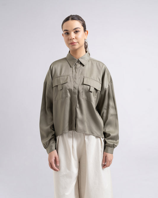 Cardinal Kemeja Oversize Wanita G1398J03C