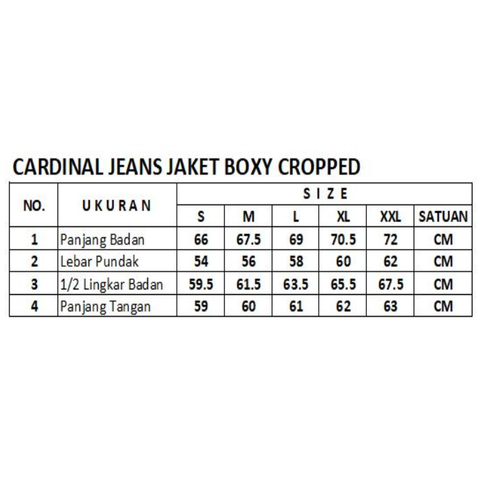 Cardinal Jaket Boxy Cropped Pria C0001J01A