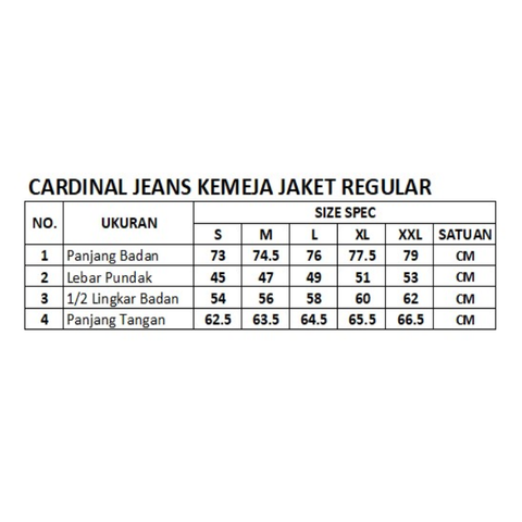 Cardinal Kemeja Jaket Lengan Panjang Pria C0044J06A