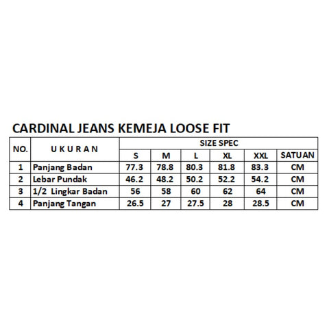 Cardinal Kemeja Lengan Pendek Loose Fit Pria C0017P08D