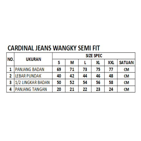 CDL Wangky Semi Fit Pria H0010P02A