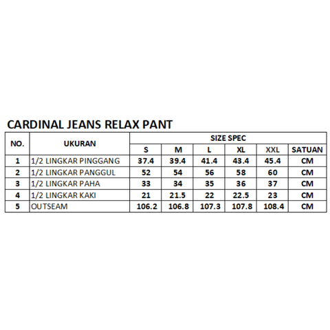 Cardinal Celana Fashion Relax Pria C0004F01A