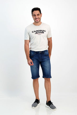 Celana Pendek Jeans Pria Cardinal C0232BK15A