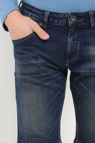 Cardinal Celana Pendek Jeans Bermuda Slim Fit Pria C0322BK15A