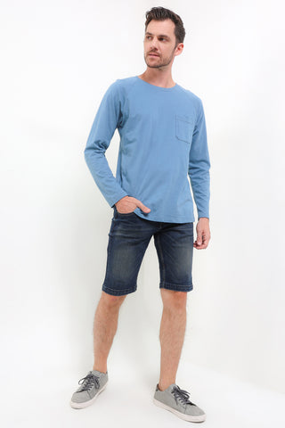Cardinal Celana Pendek Jeans Bermuda Slim Fit Pria C0322BK15A