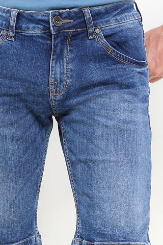 Cardinal Celana Pendek Jeans Bermuda Slim Fit Pria C0326BK16A