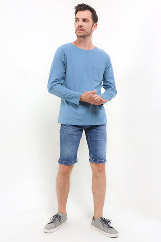 Cardinal Celana Pendek Jeans Bermuda Slim Fit Pria C0326BK16A