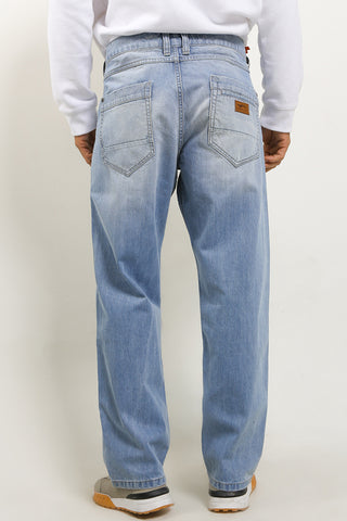 Celana Panjang Jeans Wide Leg Pria Cardinal C0006BK18A