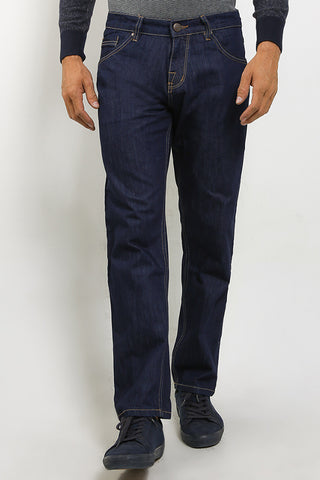 Celana Panjang Jeans Wide Leg Pria Cardinal C0008BK14A