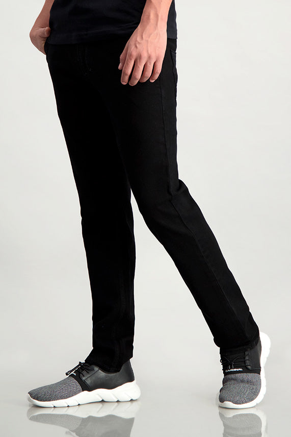 CELANA JEANS STRAIGHT SLIM 1 (HITAM)