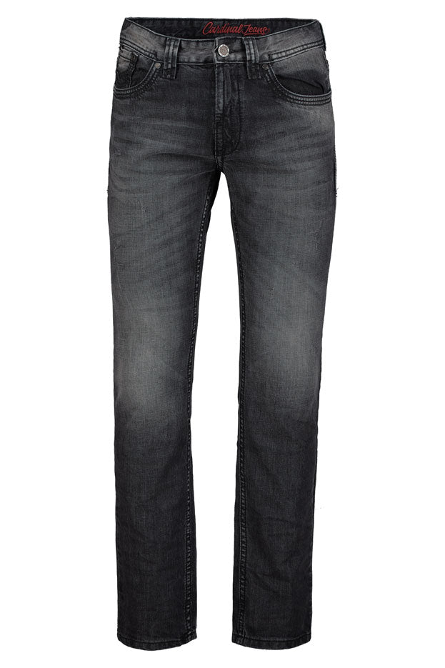 Celana Panjang Jeans Pria Straight Slim Cardinal C0303BK04A