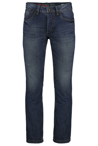 CELANA JEANS STRAIGHT SLIM 25 (BIRU)