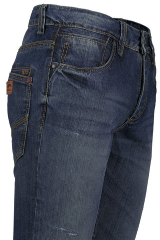 CELANA JEANS STRAIGHT SLIM 25 (BIRU)