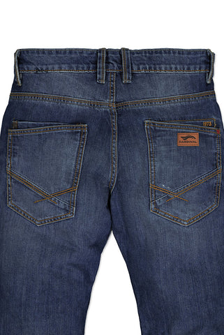 CELANA JEANS STRAIGHT SLIM 25 (BIRU)