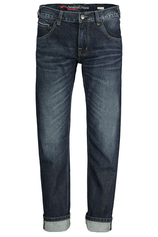 CELANA JEANS SELVEDGE RED LINE (WASHED)