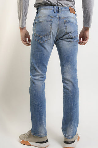 Cardinal Celana Panjang Denim Straight Slim Pria C0724BK17A