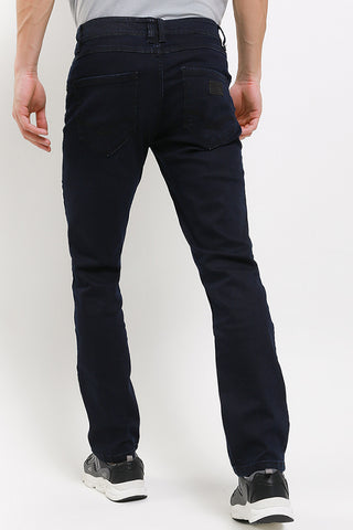 Celana Panjang Jeans Straight Slim Pria Cardinal C0880BK14A