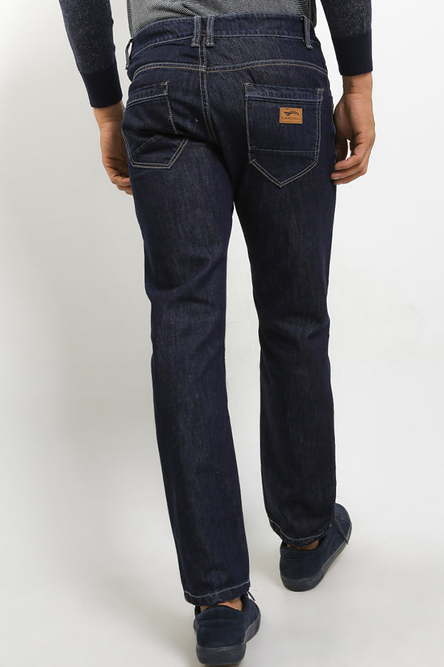 Celana Panjang Jeans Straight Slim Pria Cardinal C0942BK14A