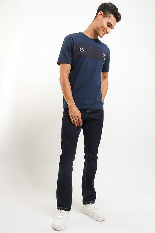Cardinal Celana Panjang Jeans Straight Slim Pria C1008BK14A