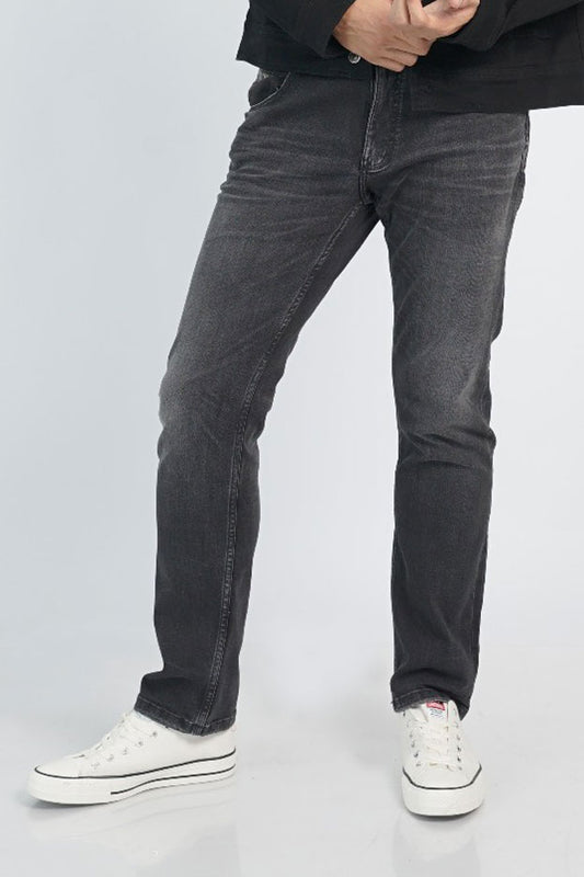 Cardinal Men's Straight Slim Trousers C1071BK01A