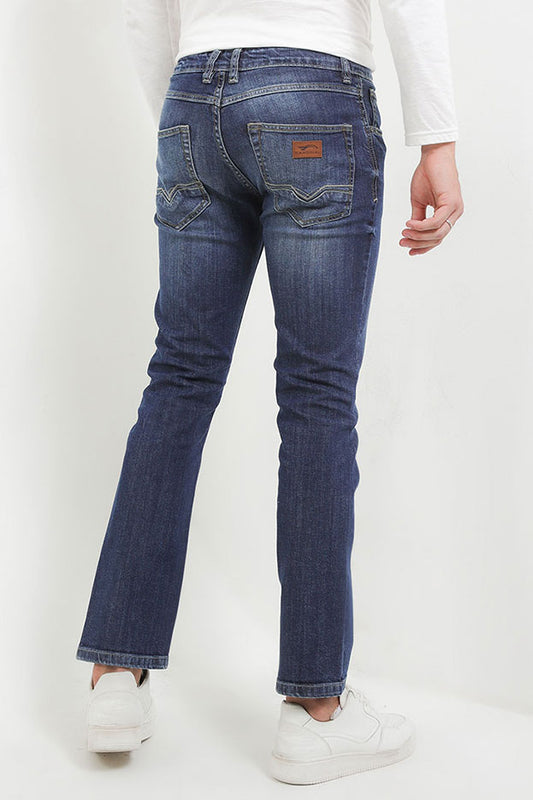 Cardinal Celana Panjang Denim Straight Slim Pria C1088BK15A