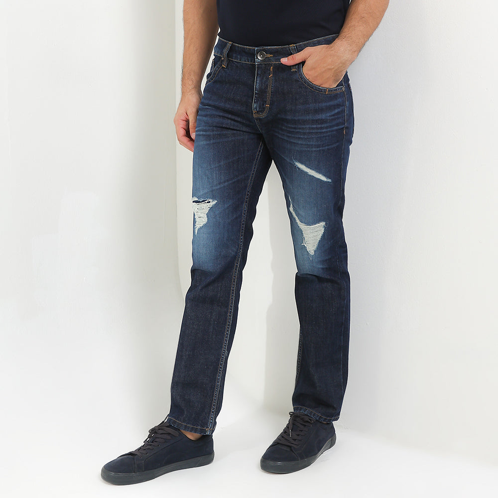 Cardinal Celana Panjang Straight Slim Pria C1192BK15A