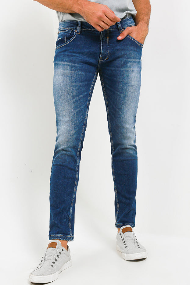 Celana Panjang Jeans Skinny Pria Cardinal C0474BK16A