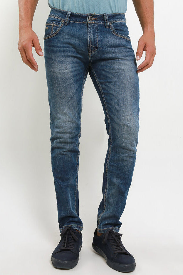 Celana Panjang Jeans Skinny Pria Cardinal C0508BK16A