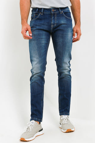 Celana Panjang Jeans Skinny Pria Cardinal C0516BK16A