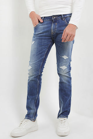 Cardinal Celana Panjang Denim Skinny Pria C0626BK16A