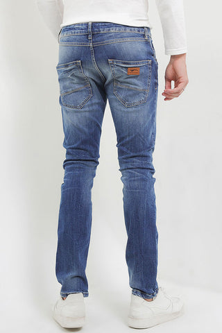 Cardinal Celana Panjang Denim Skinny Pria C0626BK16A